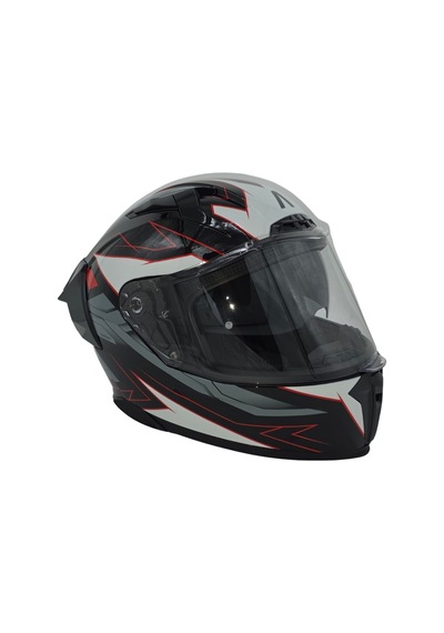 Arwic Fullface Motosiklet Kaskı Ar953 Pulse Güneş Vizörlü Ece-r 22.06 Siyah