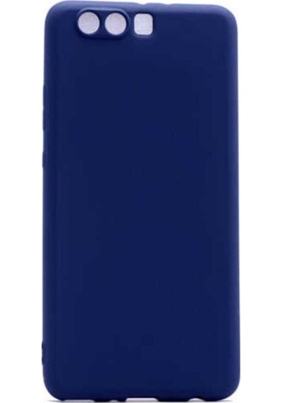 Huawei P10 Lite Kılıf Zore Premier Silikon Kapak Lacivert