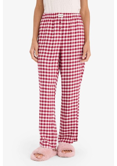 Defacto Regular Fıt Flanel Alt G1722ax26spbr205 Bordo-br205