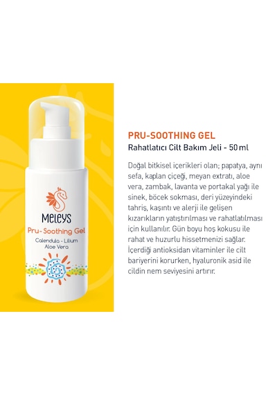 Meleys Rahatlatıcı Cilt Bakım Jeli 50 ML