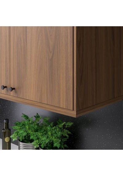 Ikea Förbättra Dekoratif Şerit, Kahverengi Ceviz Görünüm, 221 Cm