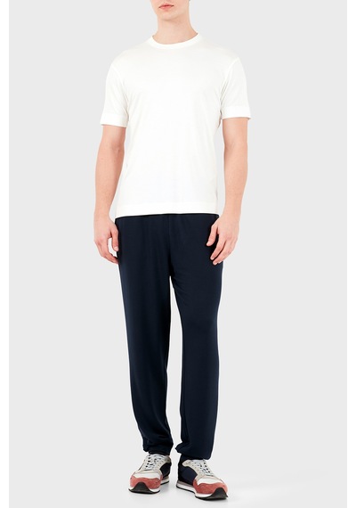 Emporio Armani Regular Fit Bisiklet Yaka T-shirt Erkek T Shirt Em007357 Af13721 U0003 Beyaz