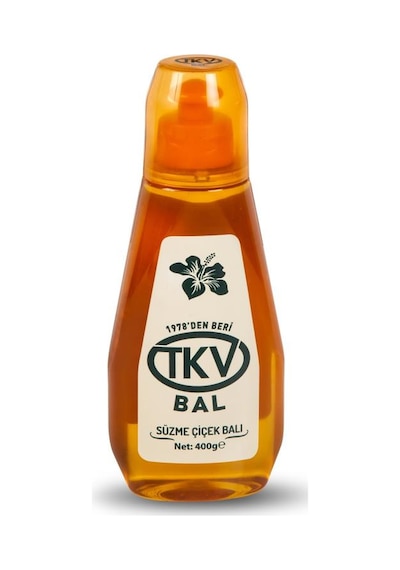Tkv Süzme Çiçek Balı Tüp 400 G