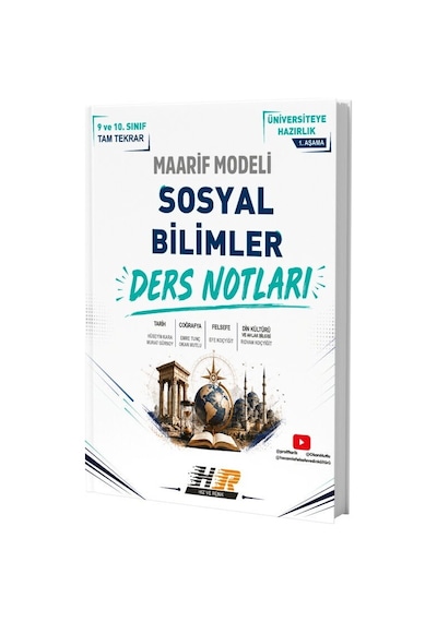 Hız Ve Renk Yayınları Sosyal Bilimler Maarif Modeli 1. Aşama Ders Notları