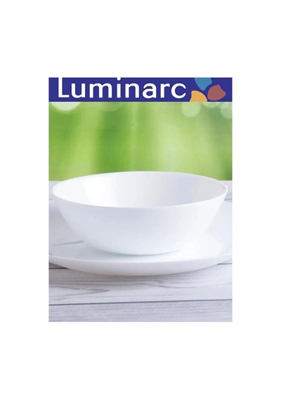 Zelıe Çok Amaçlı 6 Lı Beyaz Cam Kasesi 16 Cm