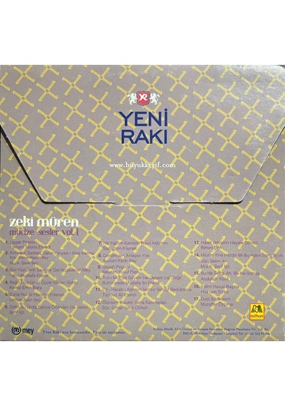 Müzik Cd'sidir Plak Değildir Cd Zeki Müren Mucize Sesler Vol.1