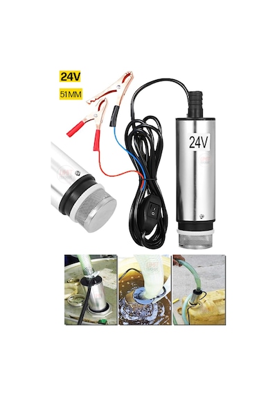 24volt Kendinden Emişli Dalgıç Yağ Mazot Benzin Su Süt Transfer İkmali Pompası 24v 24volt Kendinden Emişli Dalgıç Yağ Mazot Benzin Su Süt Transfer İkmali Pompası 24v