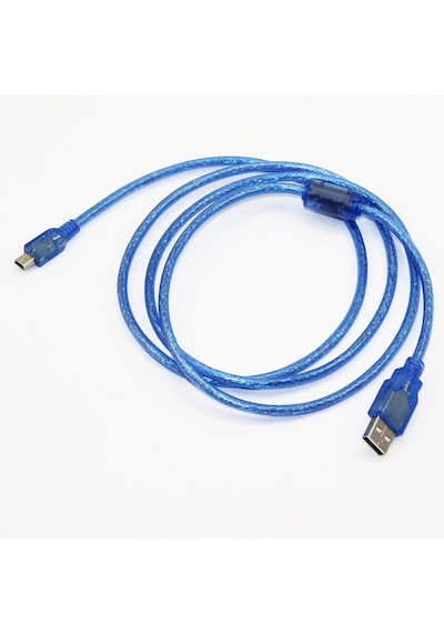 Usb To Mini Usb Şarj Ve Data Kablosu 5 Pin Mini Usb Kablo 2m