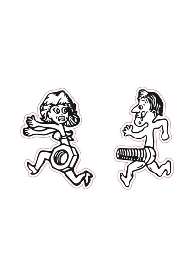 Gogo 70 X 110 Mm Sticker 10'lu