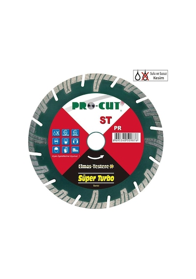 Procut St 230 Mm Süper Turbo Elmas Testere