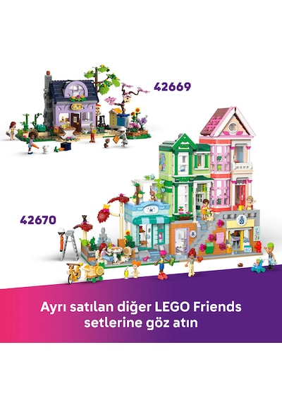 LEGO® Friends Restoran ve Aşçılık Okulu 42655 - 8 Yaş ve Üzeri Çocuklar için Mini Bebek İçeren Yaratıcı Oyuncak Yapım Seti (896 Parça)