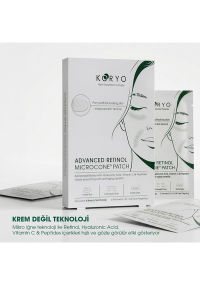 Advanced Retinol Mikrocone Patch Mikro İğneli Retinol Patch