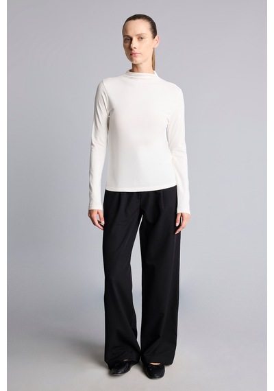 Defacto Slim Fit Modal Tunik G9242ax26auer105 Ekru-er105