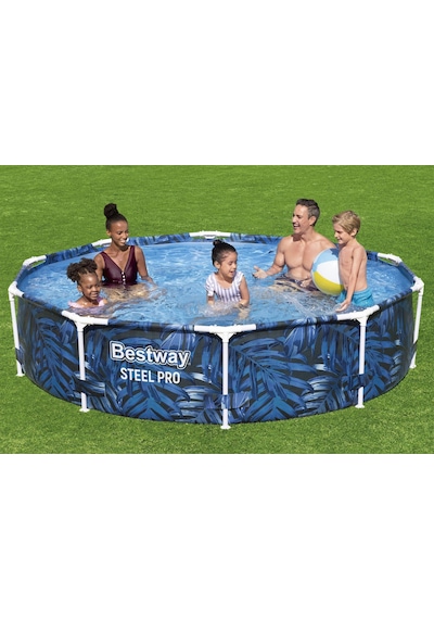 Bestway 56985 Steel Pro Çember Yer Üstü Havuz 3,05 M X 66 Cm