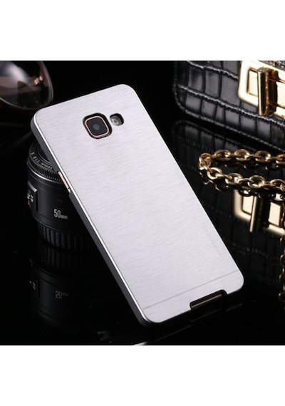 Samsung Uyumlu Galaxy Note Fe Motomo Metal Kılıf + Kırılmaz Cam Ekran K