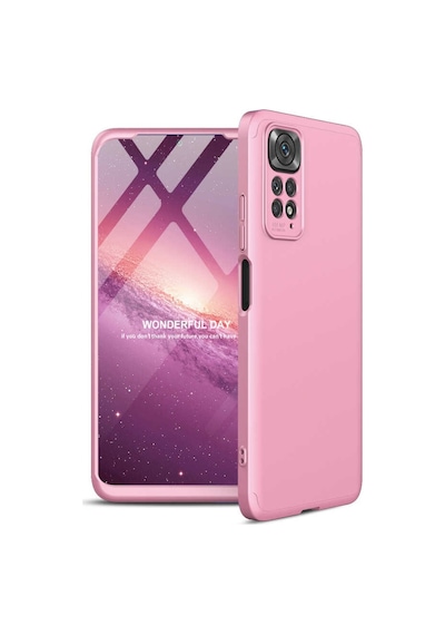 Xiaomi Redmi Note 11S Kilif 3 Parçali Lens Tam Koruma Gkk Kapak 505376264