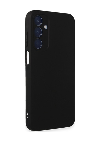 Samsung Uyumlu Galaxy A25 5g Uyumlu Kılıf Nano İçi Kadife Silikon - Siyah