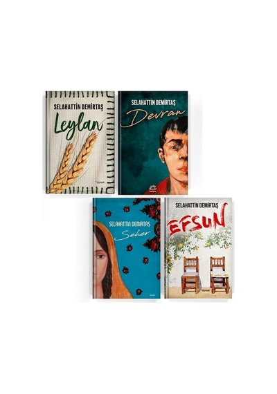 Efsun - Seher - Leylan - Devran Selahattin Demirtaş 4 Kitap Set