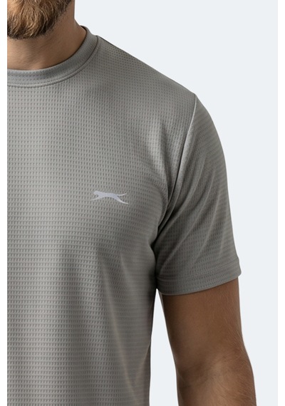 Slazenger Hıjack I Erkek Gri Tişört