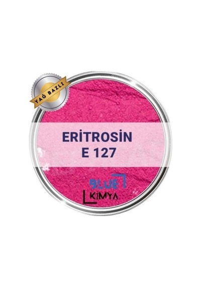 Blue Kimya Lake Erythrosine Pembe E127 Yağ Bazlı Toz Gıda Boyası 250 G