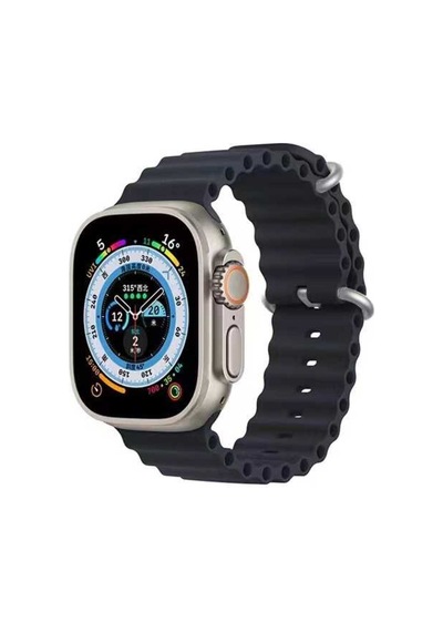 Watch 7 45mm Uyumlu Krd-75 Uyumlu Kordon Ezo Midnight