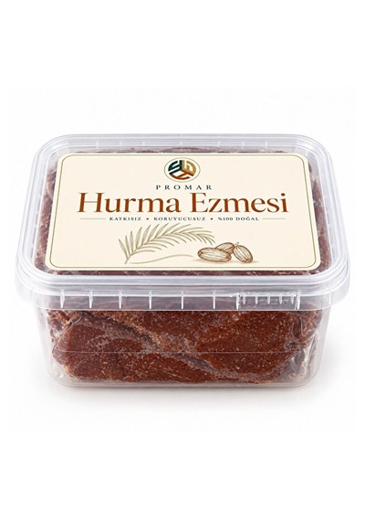 Katkısız Doğal Hurma Ezmesi - %100 Hurma Püresi 1 Kg