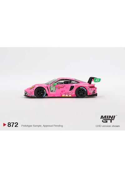 Mini Gt 1/64 872 Porsche 911 Gt3 R Ao Racing 2023 Imsa Vırginia Roxy