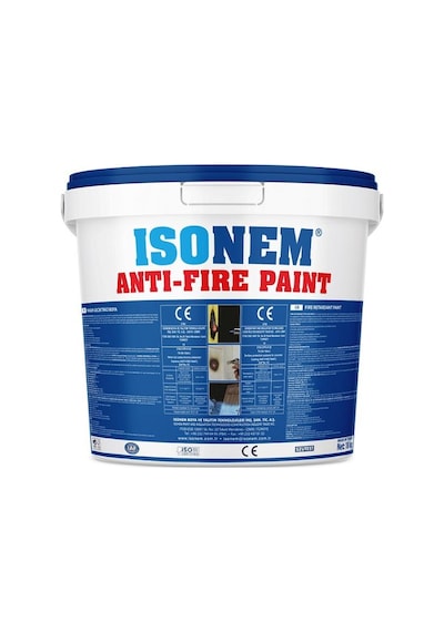 İsonem Antifire Paint Yangın Geciktirici Boya 10 Kg İso-064 Diğer