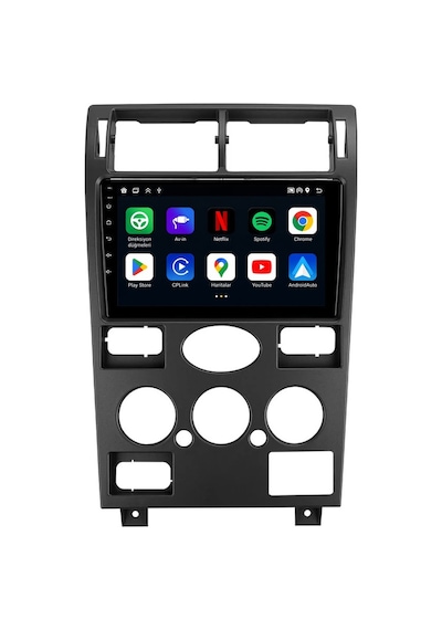 Ford Mondeo Android Multimedya 2001-2004 Carplay Android Auto Navigasyon Kameralı 4gb Ram 32gb 9"