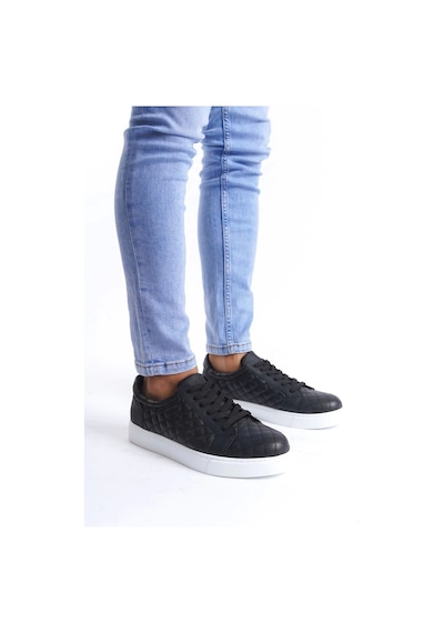 Slw166 Prestige Bağcıklı Cilt Kapitone Desenli Erkek Günlük Sneaker Ayakkabı Bt Siyah Siyah Slw166 Prestige Bağcıklı Cilt Kapitone Desenli Erkek Günlük Sneaker Ayakkabı Bt Siyah Siyah