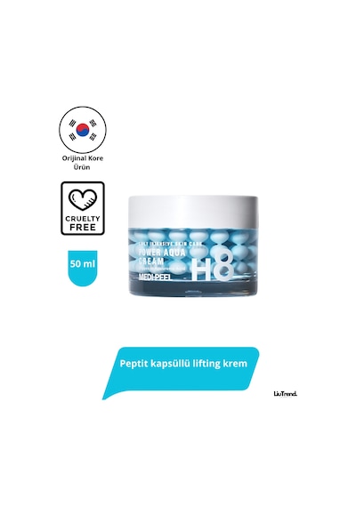 Medipeel Power Aqua Cream - Sıkılaştırıcı, Kırışıklık Karşıtı Nemlendirici Peptitli Krem 50ml M0079