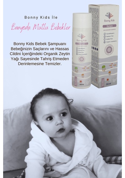 Bonny Kids Hair And Body Shampoo & Bebek Çocuk Şampuanı