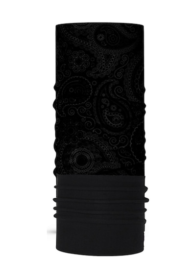 Buffalo Bandana Tasarımlı Motorcu Buff Maske Outdoor Boyunluk Unisex Polar Bandana Siyah
