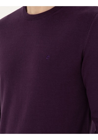 Pierre Cardin Erkek Mor Kazak /triko 50296575-vr038 Mor