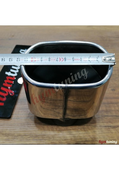 115lik Kare Egzoz Tek Çıkış. 70mm Yükseklik