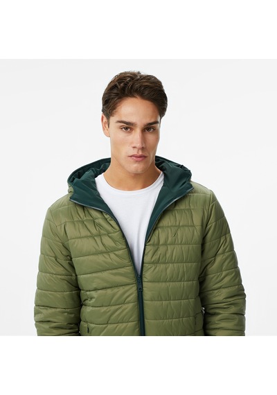 Nautica Erkek Yeşil Regular Fit Çift Taraflı Mont Düz J57008t Yeşil