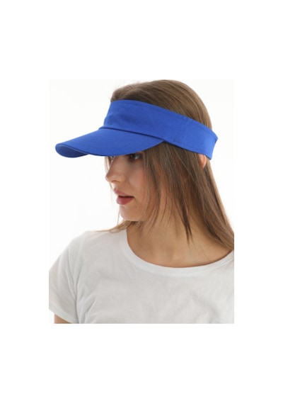 Uv Koruyuculu Unisex Siperlikli Mavi Şapka Mavi