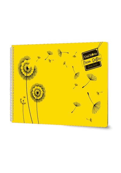 Çınar 24x34 Spiralli Pp Kapak Resim Defteri 25 Yp 33006- 1 Adet Çeşitli Renk Ve Desen