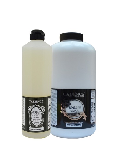Multisurfaces Antik Beyaz 2lt+ultimate Parlak Vernik 750 Ml Set