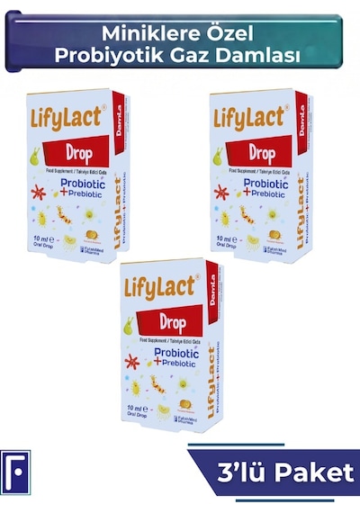 Lifylact Probiyotik Damla 3 x 10 ML
