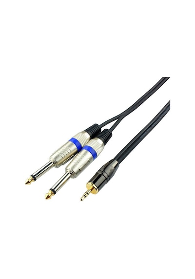 1 Stereo 2X6.3 Mm Mono Kablo 3 Metre
