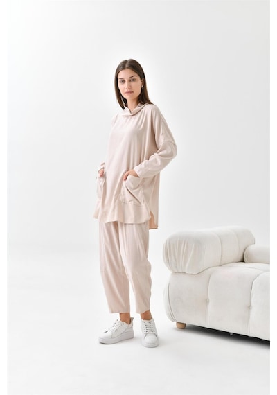 Ftz Women Kadın Takım Beige 30508-beıge Bej