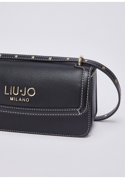 Liu.jo Aa6073e1012 Leather Kadın Omuz Çantası Siyah
