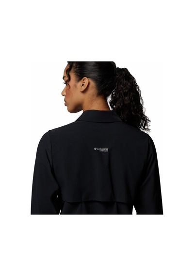 Columbia Silver Ridge Elite Woven Kadın Uzun Kollu Gömlek-9297 Siyah