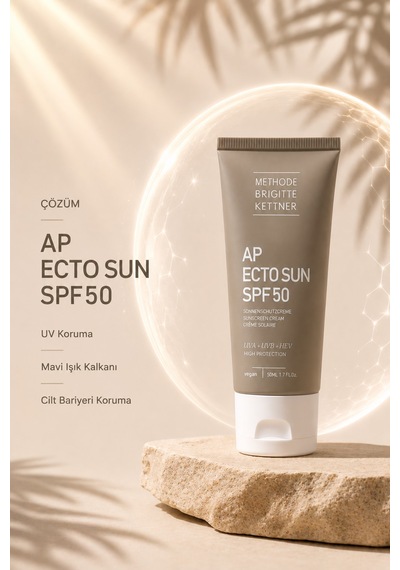 Methode Brigitte Kettner Ap Ecto Sun Spf50 50 Ml Yüksek Korumalı Yüz Güneş Kremi