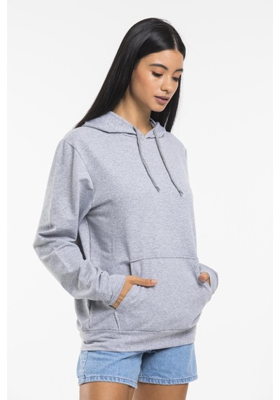 SPR21K55 Kadın Kapş. Kanguru Cepli Sweatshirt
