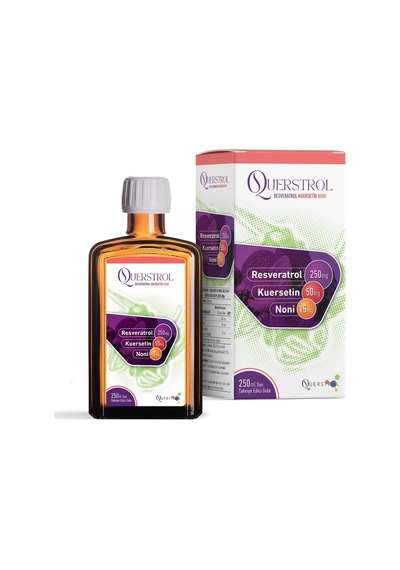 Querstrol 250 ML Resveratrol Kuersetin Noni İçerikli Sıvı 250ml