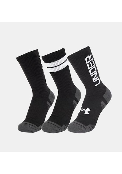 Under Armour Performance Tech Nov 3pk Crew Mid Çorap-31779 Siyah