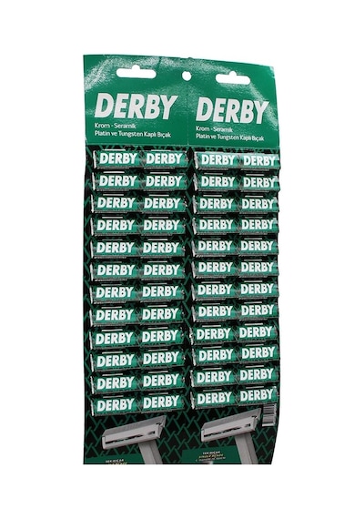 Derby Tek Bıçaklı Jilet 48 Li Paket Hassas Ve Ekonomik Tıraş
