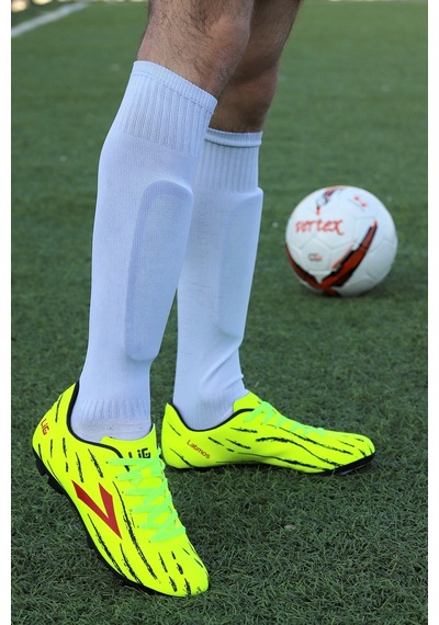 Lig Latmos Km Krampon Çim Saha Erkek Futbol Ayakkabı Sarı (518257439) Sarı